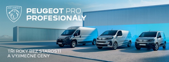 Peugeot Profi - 3 roky bez starostí
