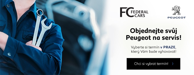 Autorizovaný servis! Zarezervujte si svůj termín pro servis vozu Peugeot v Praze