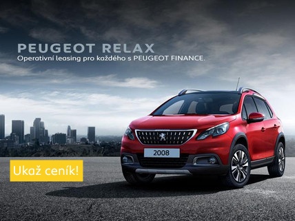 Operativní leasing - osobní vozy Peugeot