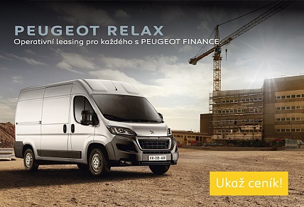 Operativní leasing pro užitkové vozy Peugeot