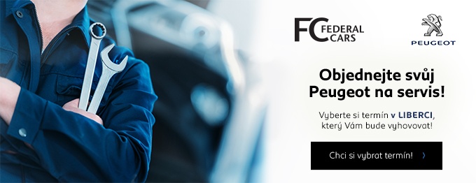 Federal Cars Peugeot Liberec - Autorizovaný prodej a servis vozů Peugeot v Liberci