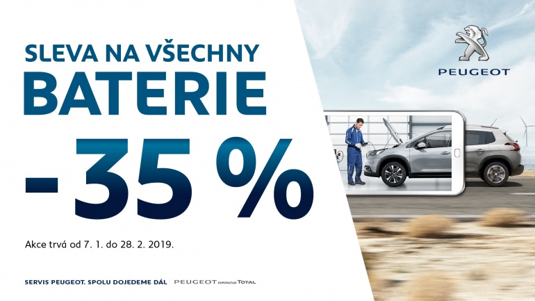 Federal Cars Liberec - Sleva na baterie 35%