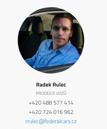 Kontakt na prodejce - Radek Rulec